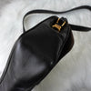 Loewe Velazquez PVC/皮革单肩包 黑色/棕色