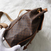 Celine Macadam PVC Backpack in Brown