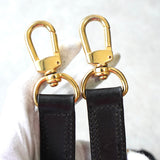 セリーヌ マカダム PVC / レザー ボストンバッグ ブラック - NEWSED