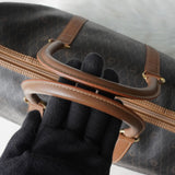 クリスチャン ディオール ヴィンテージ ハニカム柄 PVC ボストンバッグ ハンドバッグ ブラウン系 - NEWSED