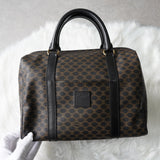 セリーヌ マカダム PVC ミニボストンバッグ ブラック - NEWSED