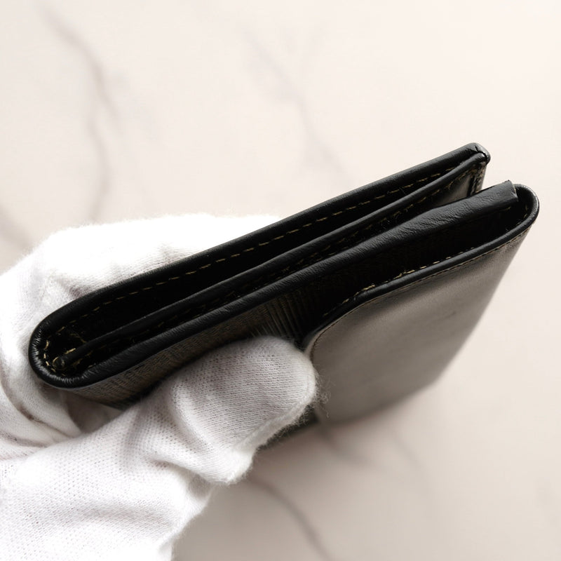 フェンディ ペカン PVC レザー 長財布 二つ折り財布 ブラウン / ブラック - NEWSED