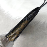 セリーヌ ヴィンテージ マカダム PVC / レザー ミニ ショルダーバッグ ブラウン / ブラック - NEWSED