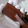 Polo Ralph Lauren Check PVC/Leather Mini Boston Bag in Green/Brown