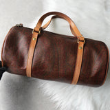 エトロ ペイズリー PVC ミニドラムバッグ ハンドバッグ ボルドー - NEWSED