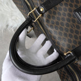 セリーヌ マカダム PVC ボストンバッグ ブラック - NEWSED