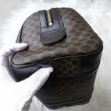 セリーヌ マカダム PVC ミニボストンバッグ ブラック - NEWSED