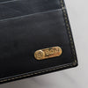 Fendi Pecan PVC Leather Long Wallet Bi-fold Wallet Brown/Black