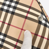 バーバリー ノバチェック PVC/レザー ワンショルダーバッグ ベージュ/ブラック - NEWSED