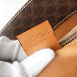 セリーヌ マカダム PVC レザー トートバッグ ブラウン - NEWSED