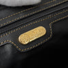 Fendi Vintage Pecan PVC/Leather Handbag Mini Boston Bag Black/Grey