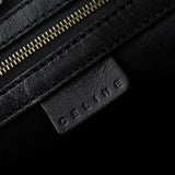 セリーヌ マカダム PVC レザー トートバッグ ハンドバッグ ブラウン ブラック - NEWSED