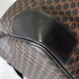 セリーヌ マカダム PVC / レザー ボストンバッグ ブラック - NEWSED