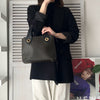 Celine Macadam PVC/皮革手提包 黑色