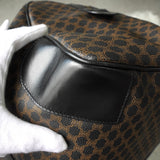 セリーヌ マカダム PVC ボストンバッグ ブラック - NEWSED