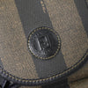 Fendi Pecan PVC/Leather Backpack in Khaki/Black