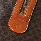 セリーヌ ヴィンテージ マカダム PVC ボストンバッグ トラベルバッグ ブラウン - NEWSED