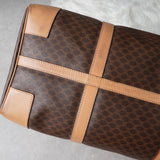 セリーヌ マカダム PVC ボストンバッグ ブラウン - NEWSED