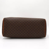 セリーヌ ヴィンテージ マカダム PVC/レザー ミニボストンバッグ ブラウン - NEWSED