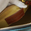 Polo Ralph Lauren Check PVC/Leather Mini Boston Bag in Green/Brown
