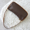 Celine Vintage Macadam One Shoulder Bag Mini Bag Handbag PVC/Leather Brown