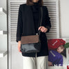 Loewe Velazquez PVC/皮革单肩包 黑色/棕色