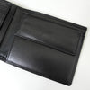 セリーヌ マカダム PVC / レザー 二つ折り財布 ブラック