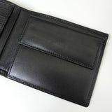 セリーヌ マカダム PVC / レザー 二つ折り財布 ブラック - NEWSED