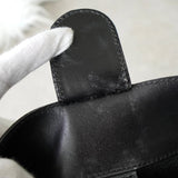 セリーヌ マカダム サークルロゴ PVC ワンショルダーバッグ ブラウン / ブラック - NEWSED