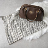 ヴァレンティノ ヴィンテージ PVC / レザー ハンドバッグ ブラウン - NEWSED