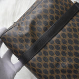 セリーヌ マカダム PVC ミニボストンバッグ ブラック - NEWSED