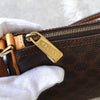 Celine Vintage Macadam One Shoulder Bag Mini Bag Handbag PVC/Leather Brown