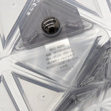 イッセイミヤケ バオバオ ダズル PVC クリア ハンドバッグ グレー - NEWSED