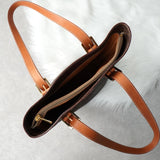 セリーヌ マカダム PVC レザー トートバッグ ブラウン - NEWSED