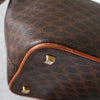 Celine Macadam PVC/皮革单肩包迷你包棕色