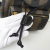 Fendi Pecan PVC/Leather Backpack in Khaki/Black