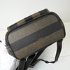 Fendi Pecan PVC/Leather Backpack in Khaki/Black