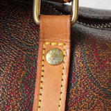 エトロ ペイズリー PVC ミニドラムバッグ ハンドバッグ ボルドー - NEWSED