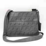 フェンディ ズッカ PVC ショルダーバッグ グレー 7VA247 - NEWSED