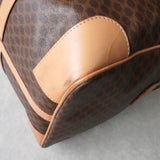 セリーヌ マカダム PVC ボストンバッグ ブラウン - NEWSED