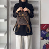 Celine Macadam PVC Backpack in Brown