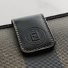 Fendi Pecan PVC Leather Long Wallet Bi-fold Wallet Brown/Black