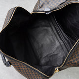 セリーヌ ヴィンテージ マカダム PVC/レザー ボストンバッグ ブラック - NEWSED