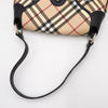 バーバリー ノバチェック PVC/レザー ワンショルダーバッグ ベージュ/ブラック