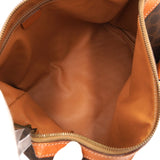 セリーヌ ヴィンテージ マカダム PVC/レザー ミニボストンバッグ ブラウン - NEWSED