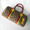 Christian Dior Rasta Trotter PVC 迷你波士顿包 手提包 米色