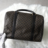 セリーヌ マカダム PVC ミニボストンバッグ ブラック - NEWSED