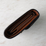 セリーヌ トリオンフ PVC/レザー コンパクトウォレット 三つ折り財布 ブラウン - NEWSED