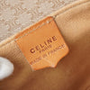 セリーヌ ヴィンテージ マカダム PVC / レザー ミニ ショルダーバッグ ベージュ / キャメル
