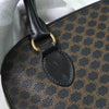 Celine Macadam PVC/皮革手提包 黑色